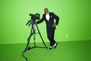 Local TV host a “one-man production company”